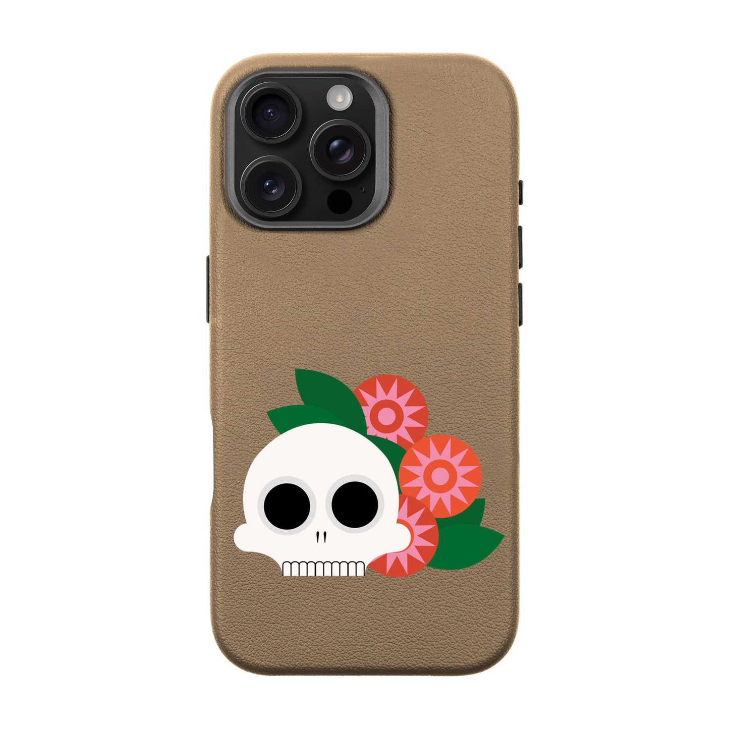 MEMENTO BLOOM-iPhone 16 Pro Max Leather Premium Kılıf MagSafe Özellikli