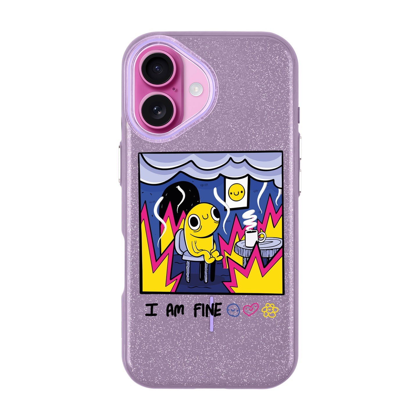 I AM FINE-iPhone 16 Radiant Kılıf MagSafe Özellikli