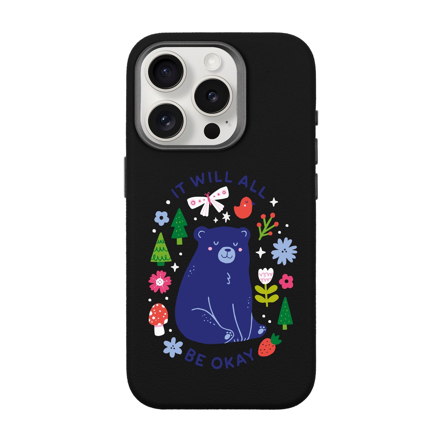 BE OKAY-iPhone 15 Pro Leather Premium Kılıf MagSafe Özellikli