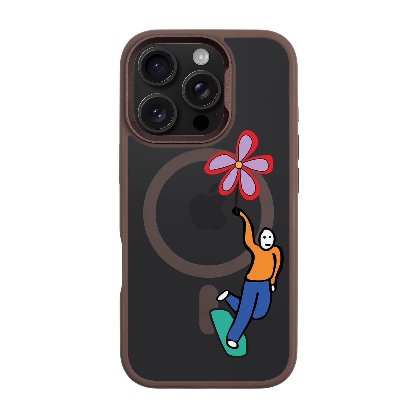 SKATEBOARDER-iPhone 16 Pro Rise Kılıf MagSafe Özellikli