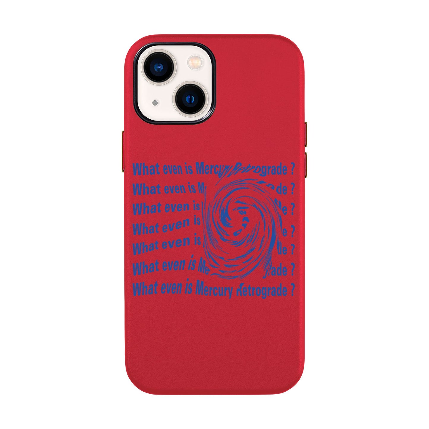 MERCURY-iPhone 14 Leather Kılıf