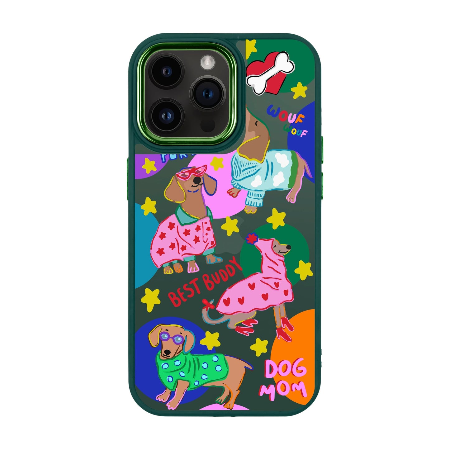 DOG MOM-iPhone 14 Pro Max Proof Kılıf
