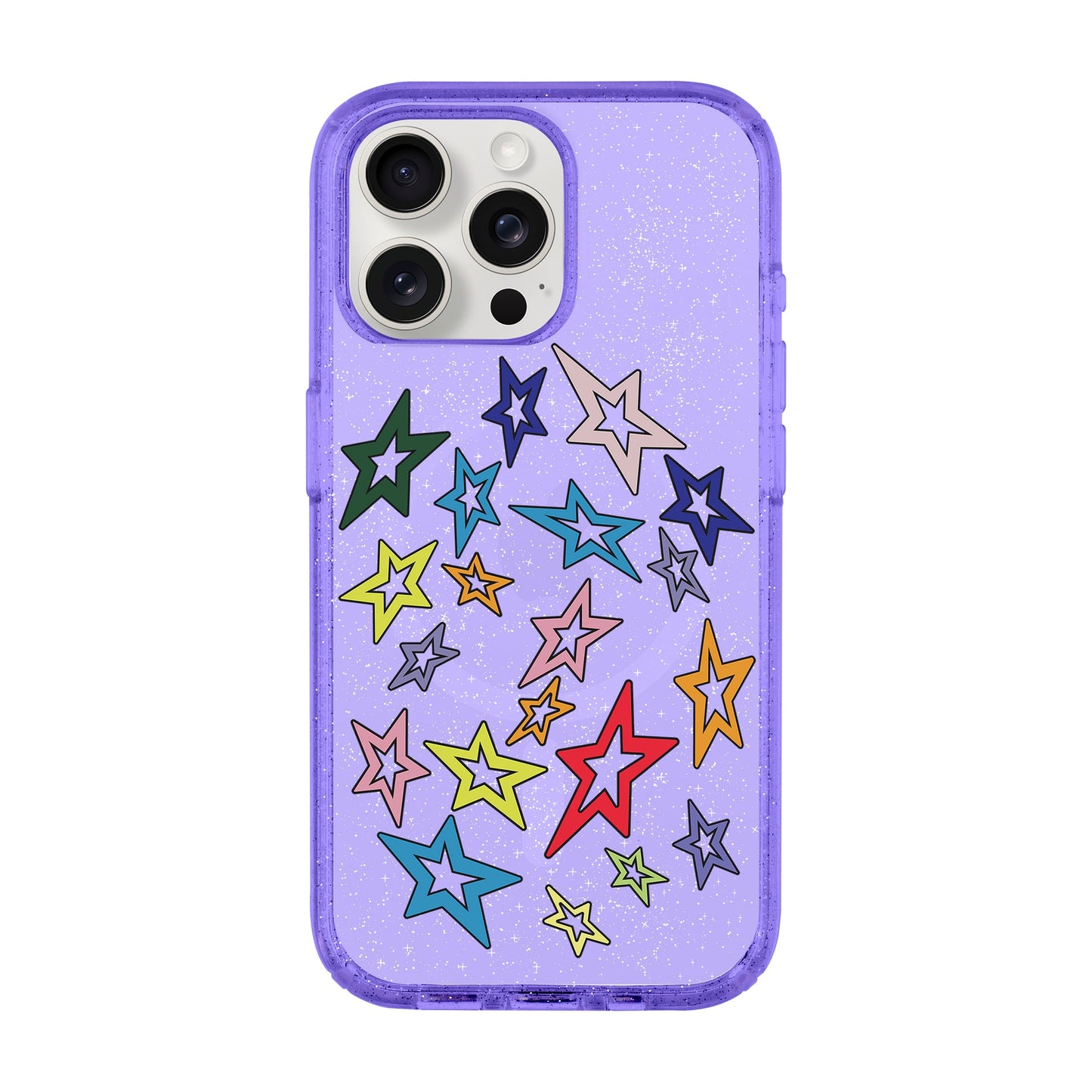 STAR-iPhone 15 Pro Max Shiny Kılıf MagSafe Özellikli