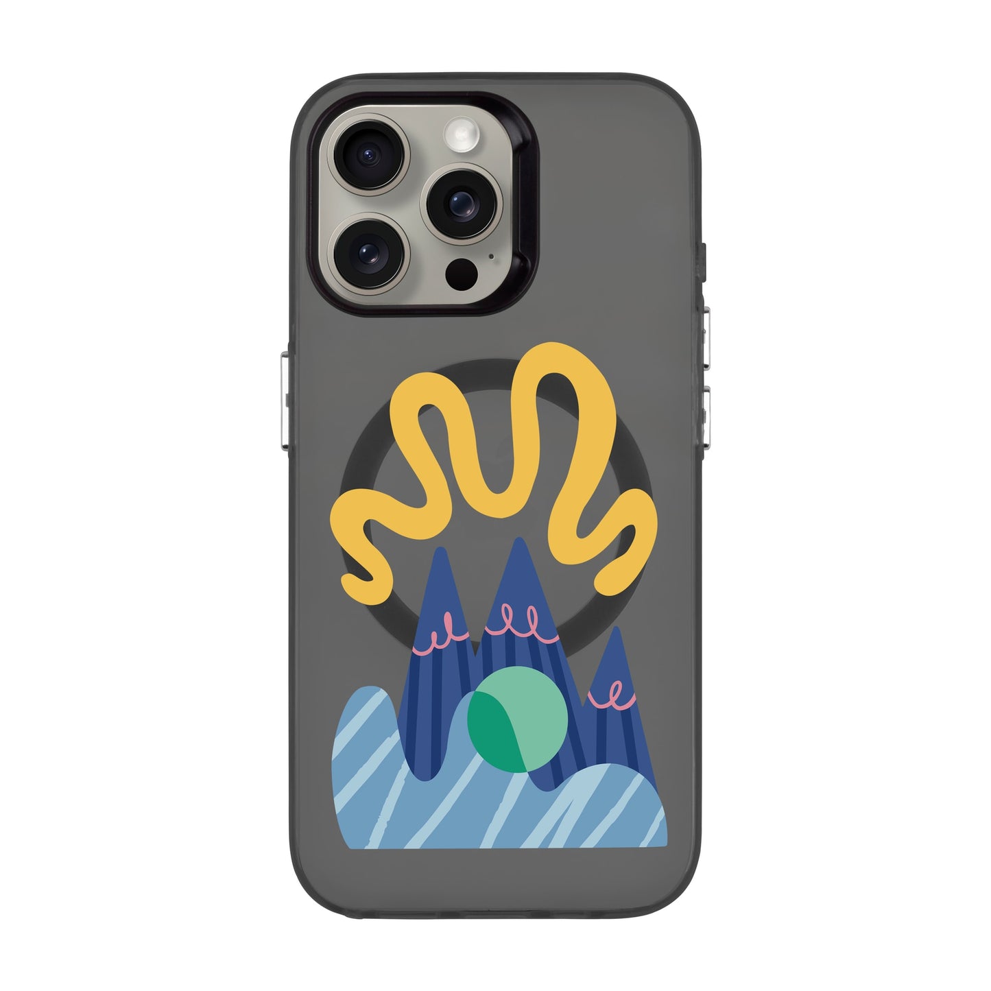 MOUNTAIN-iPhone 15 Pro Max Hold Kılıf MagSafe Özellikli