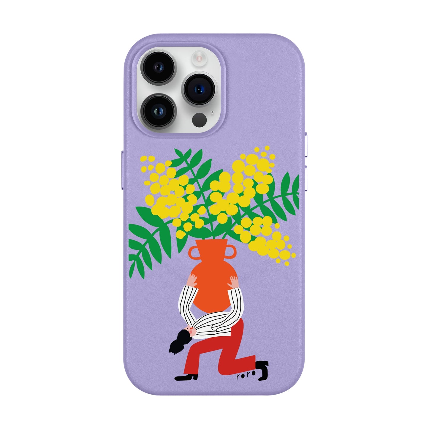 VASE-iPhone 14 Pro Max Leather Kılıf MagSafe Özellikli