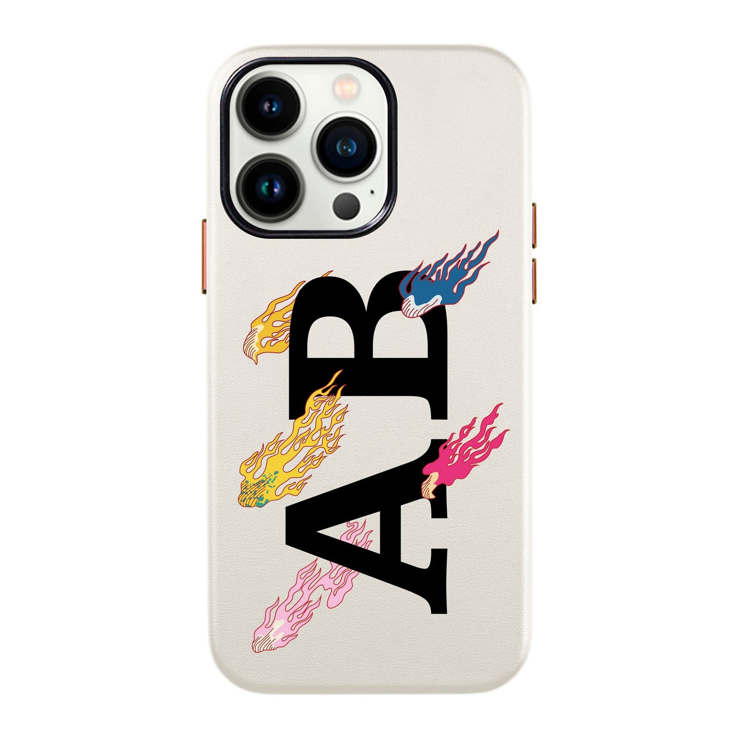 SHOOTİNG STAR KİŞİSELLEŞTİRİLMİŞ-iPhone 13 Pro Max Leather Kılıf