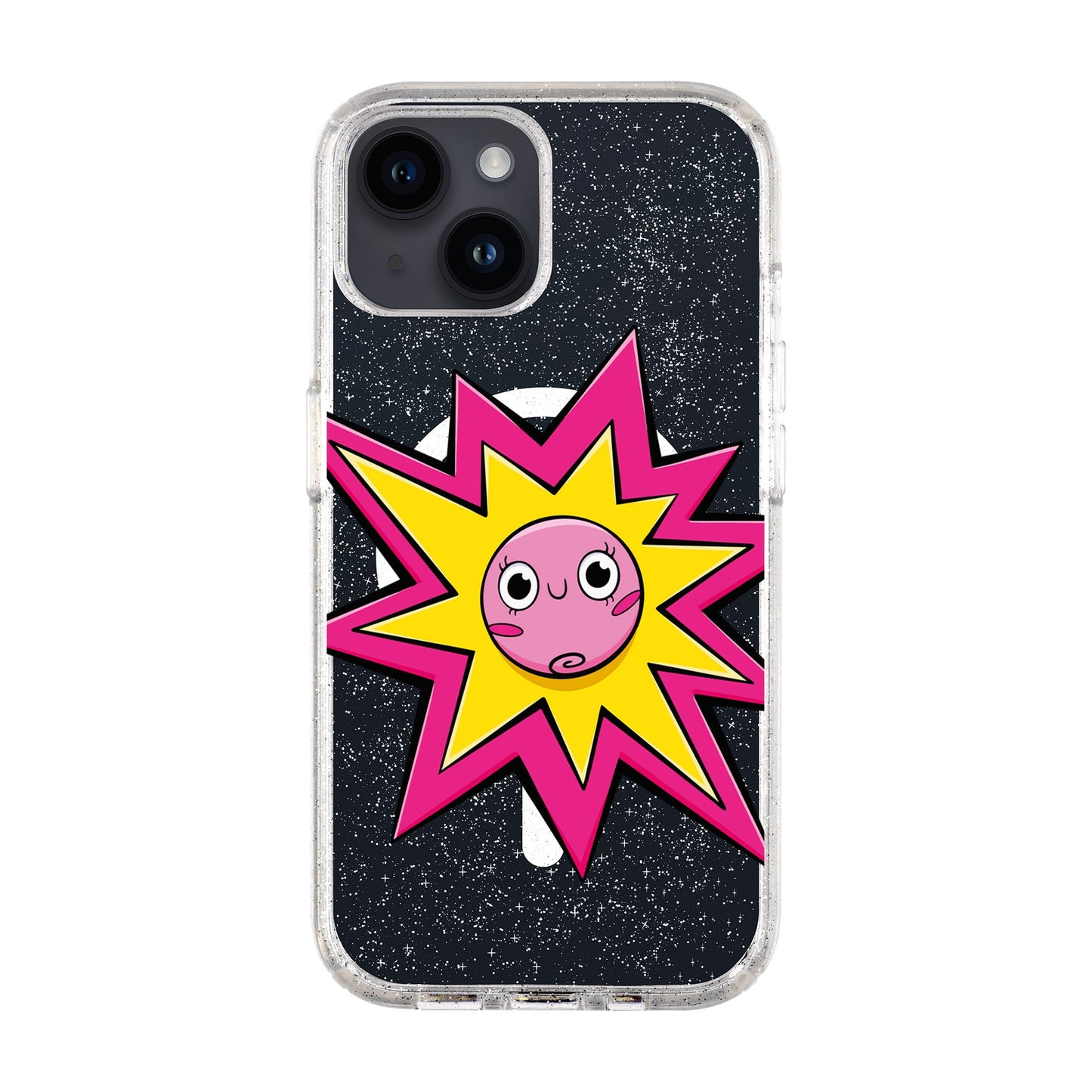 POP PRINCESSES-iPhone 14 Shiny Kılıf MagSafe Özellikli