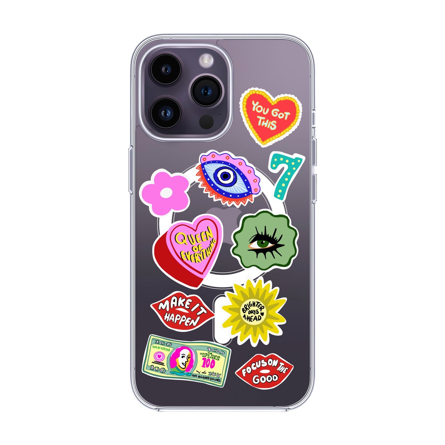 HM STICKERS-iPhone 14 Pro Max Solid Kılıf MagSafe Özellikli