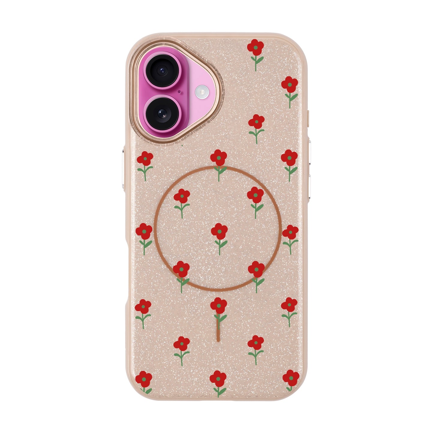 FLOWER POWER-iPhone 16 Plus Radiant Kılıf MagSafe Özellikli