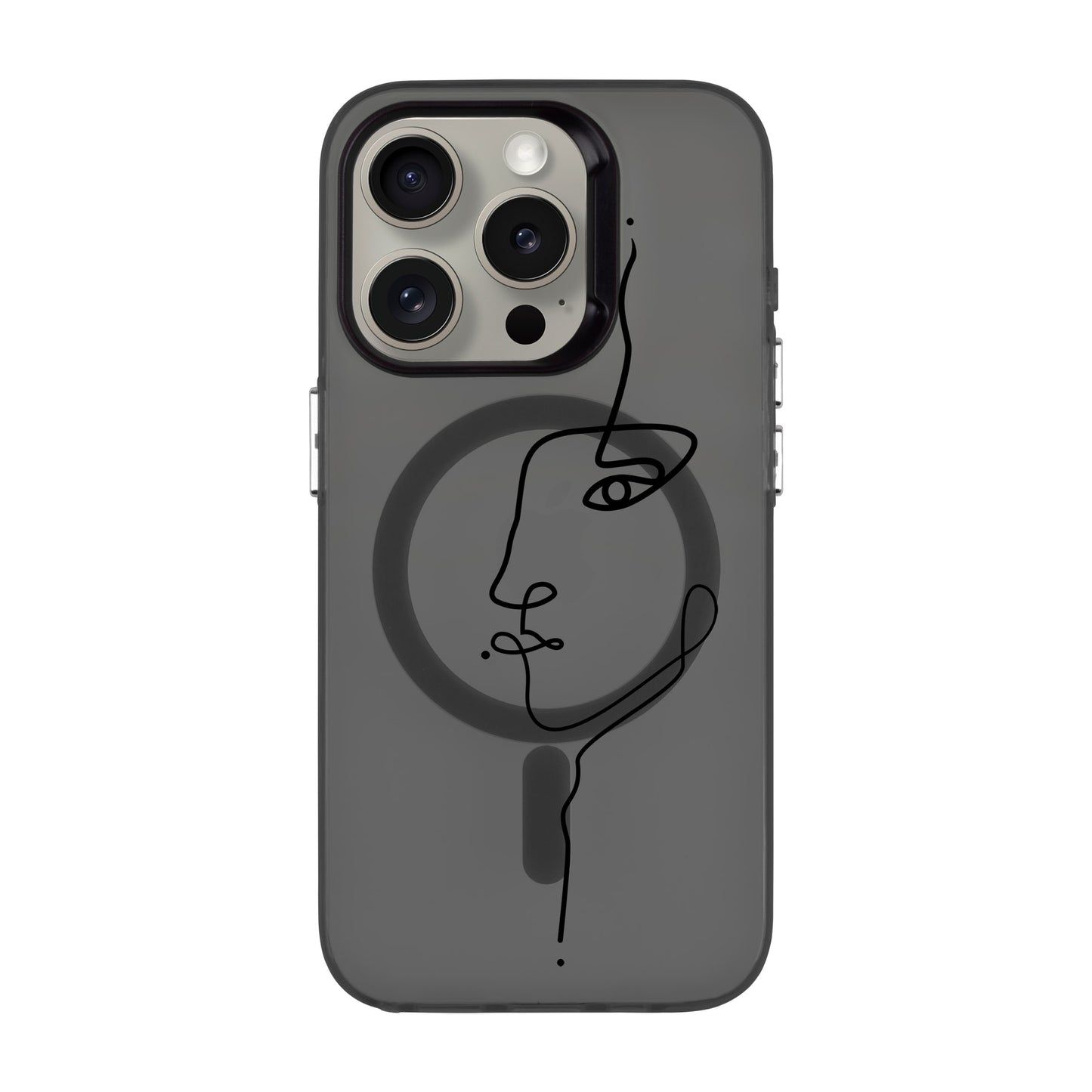 FACE-iPhone 15 Pro Hold Kılıf MagSafe Özellikli