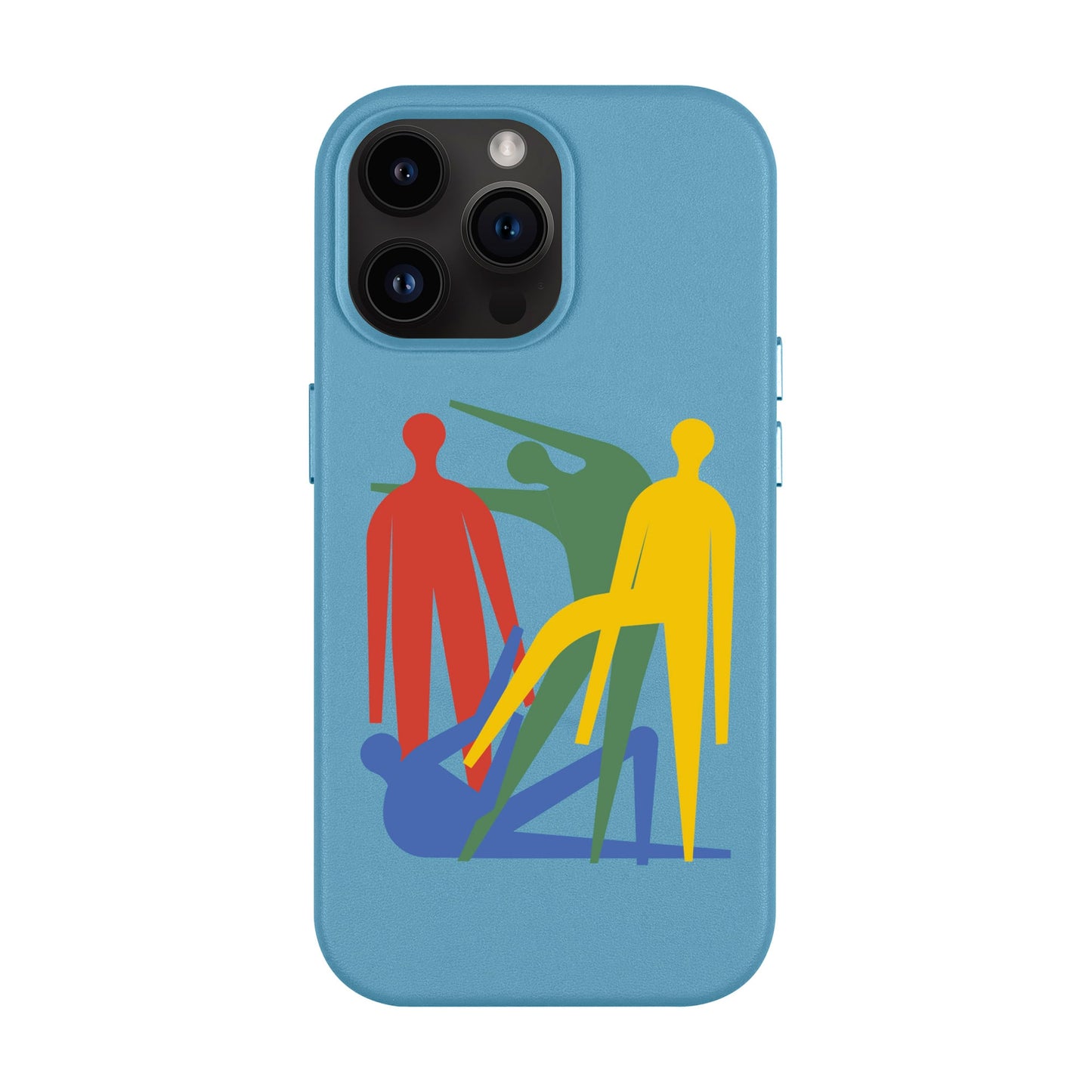 MANBOS-iPhone 14 Pro Max Leather Kılıf MagSafe Özellikli