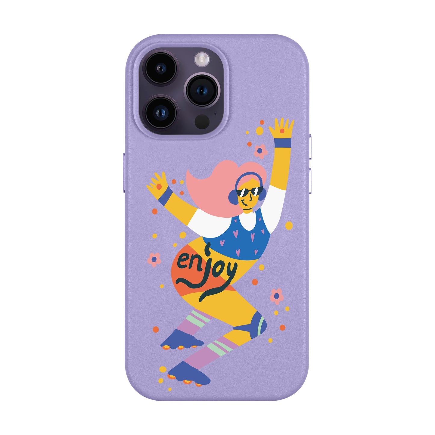 ENJOY-iPhone 14 Pro Max Leather Kılıf MagSafe Özellikli