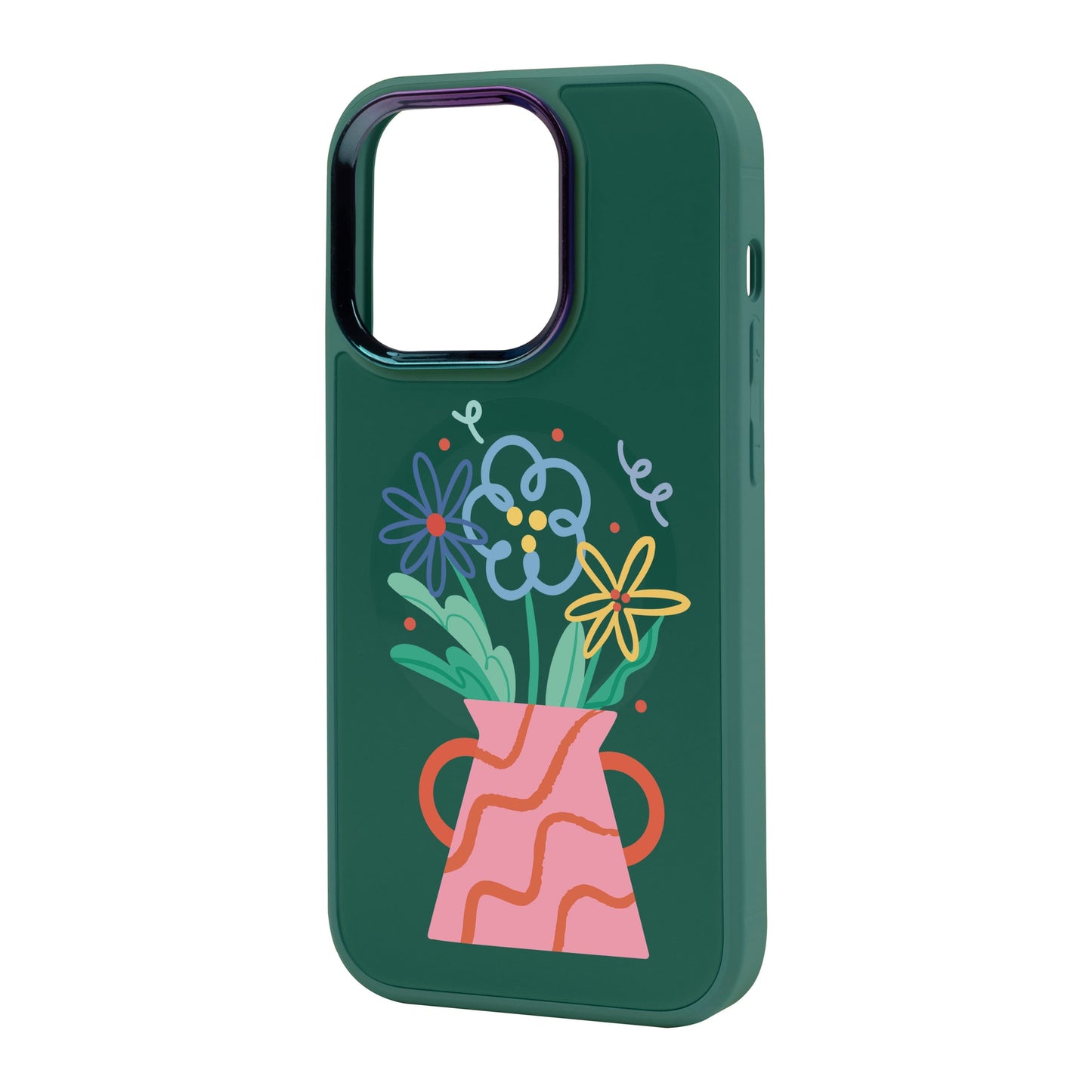 PINK VASE-iPhone 14 Pro Max Vigor Kılıf MagSafe Özellikli