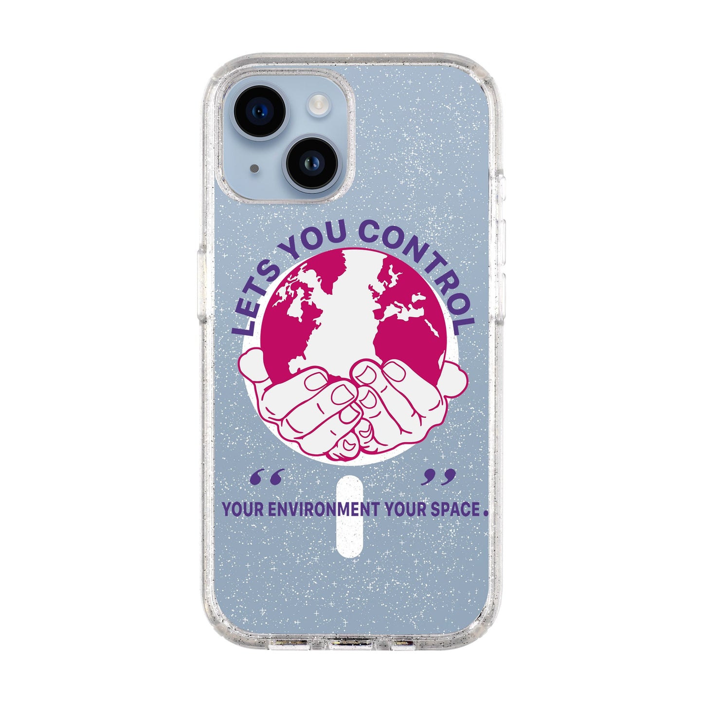 LET'S YOU CONTROL-iPhone 14 Shiny Kılıf MagSafe Özellikli