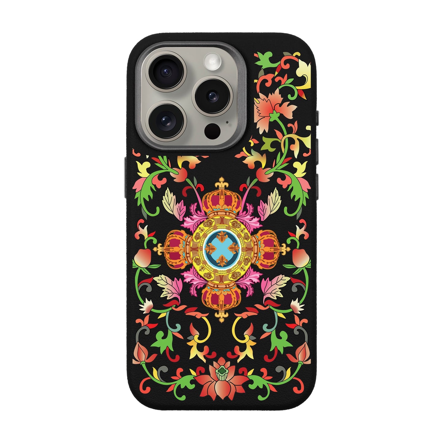 SPIRAL-iPhone 15 Pro Leather Premium Kılıf MagSafe Özellikli
