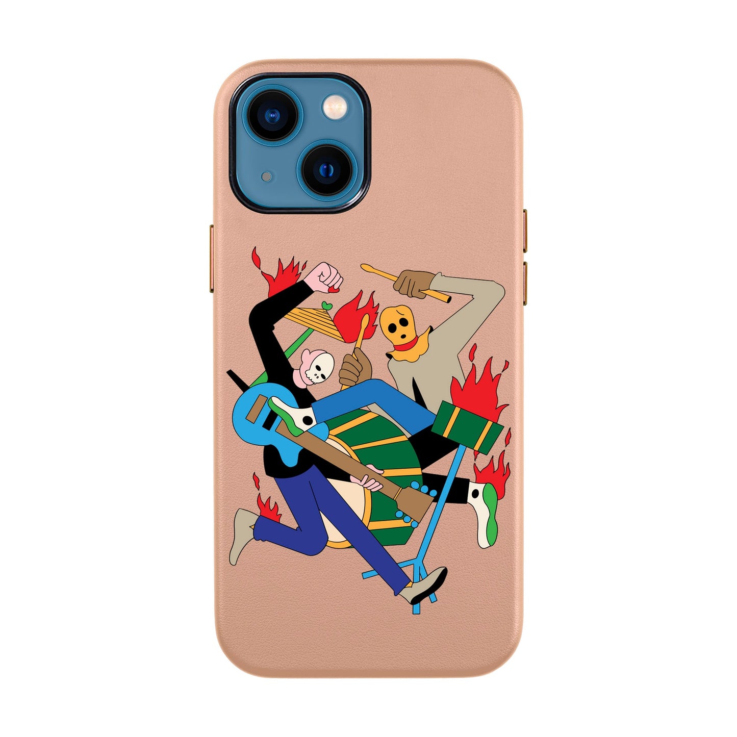MONSTER MASH-iPhone 14 Leather Kılıf