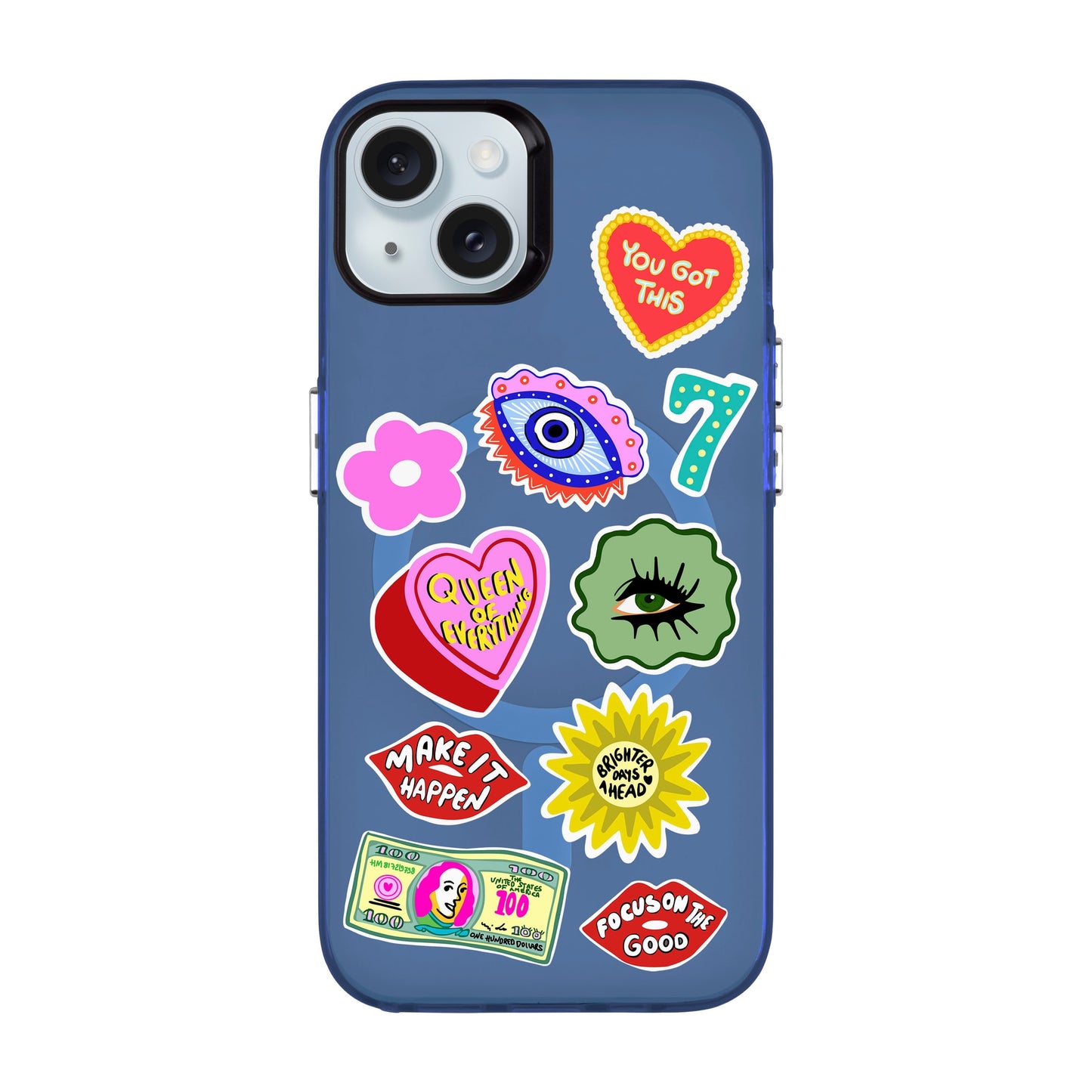 HM STICKERS-iPhone 15 Plus Hold Kılıf MagSafe Özellikli