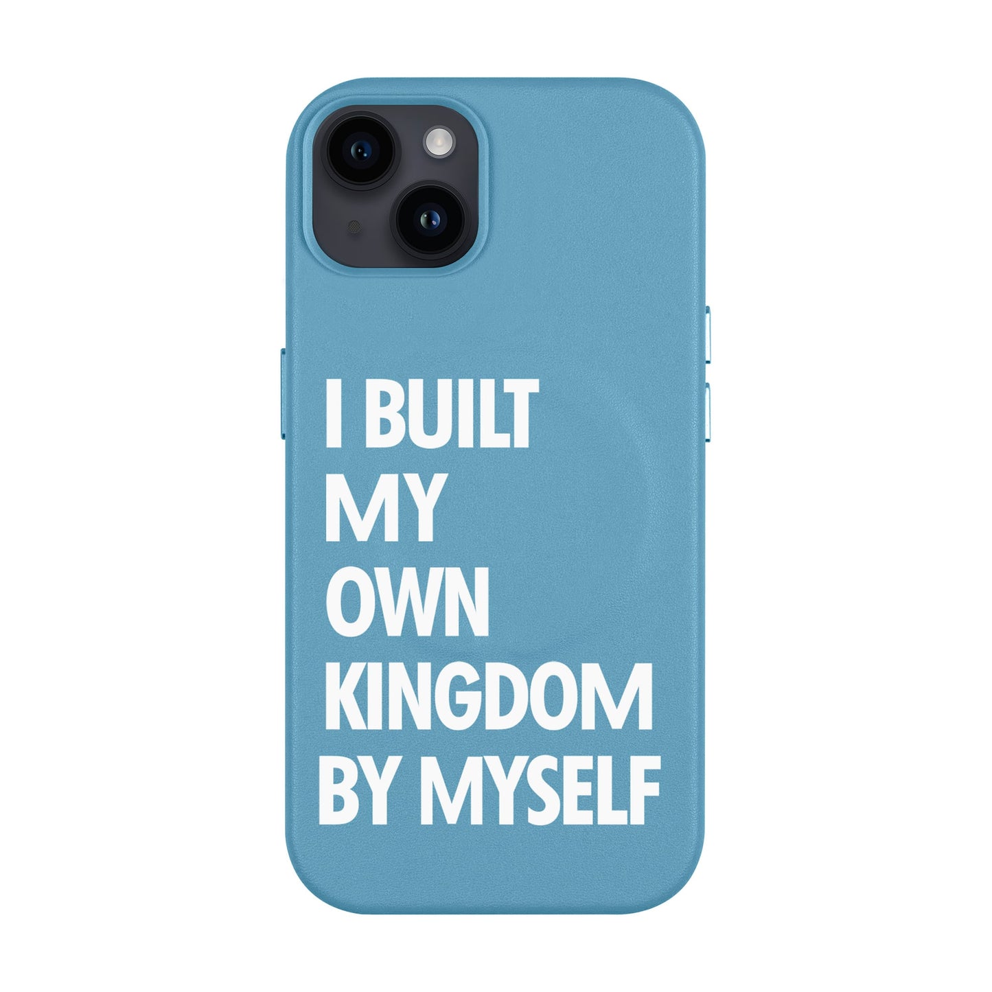 KINGDOM-iPhone 14 Plus Leather Kılıf MagSafe Özellikli