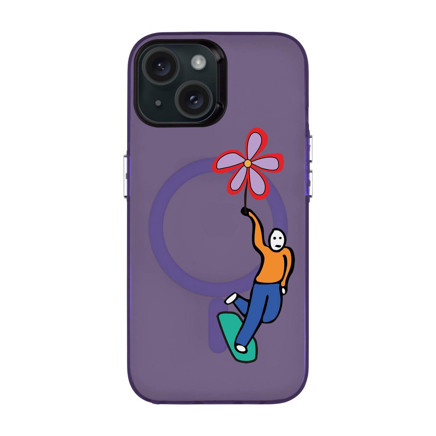 SKATEBOARDER-iPhone 15 Hold Kılıf MagSafe Özellikli