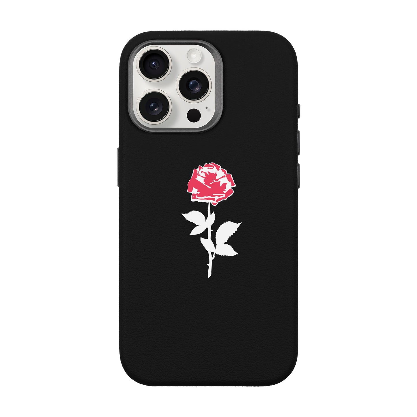 NATUREL ROSE-iPhone 15 Pro Max Leather Premium Kılıf MagSafe Özellikli