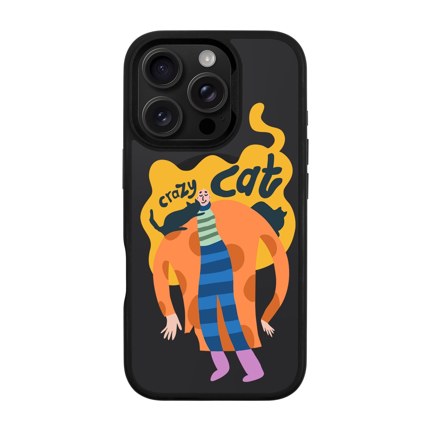 CRAZY CAT-iPhone 16 Pro Rise Kılıf MagSafe Özellikli