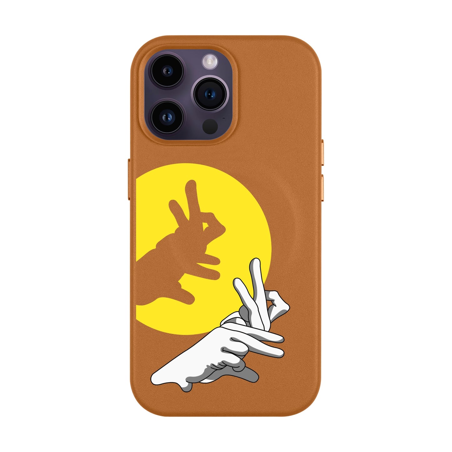 BUNNY-iPhone 14 Pro Max Leather Kılıf MagSafe Özellikli