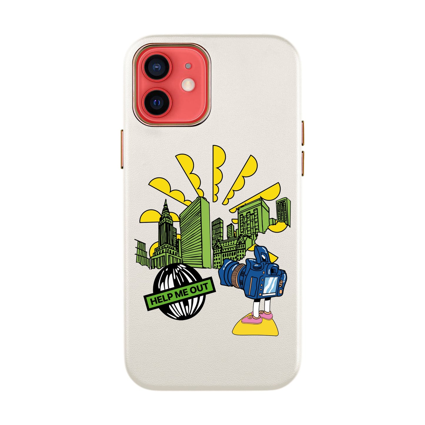 HELP ME OUT-iPhone Xs Max Leather Kılıf