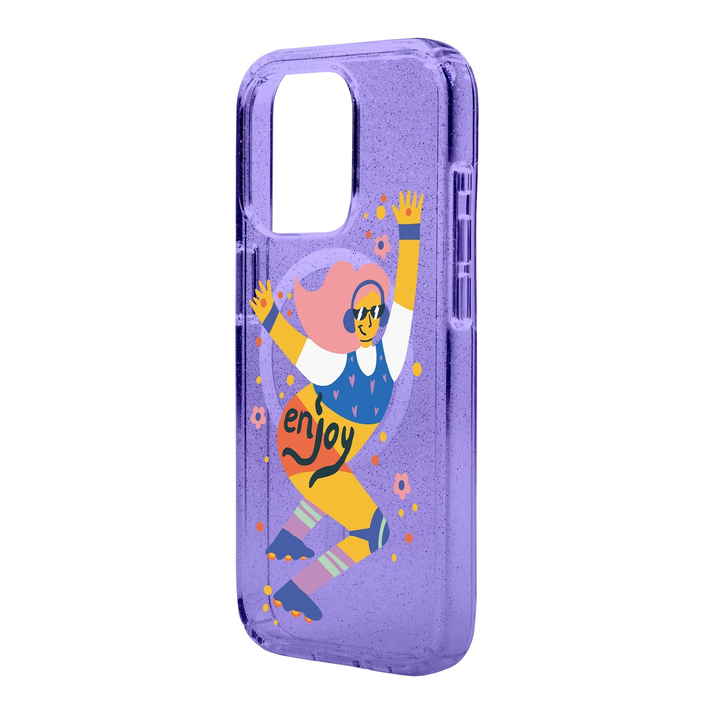 ENJOY-iPhone 15 Pro Max Shiny Kılıf MagSafe Özellikli