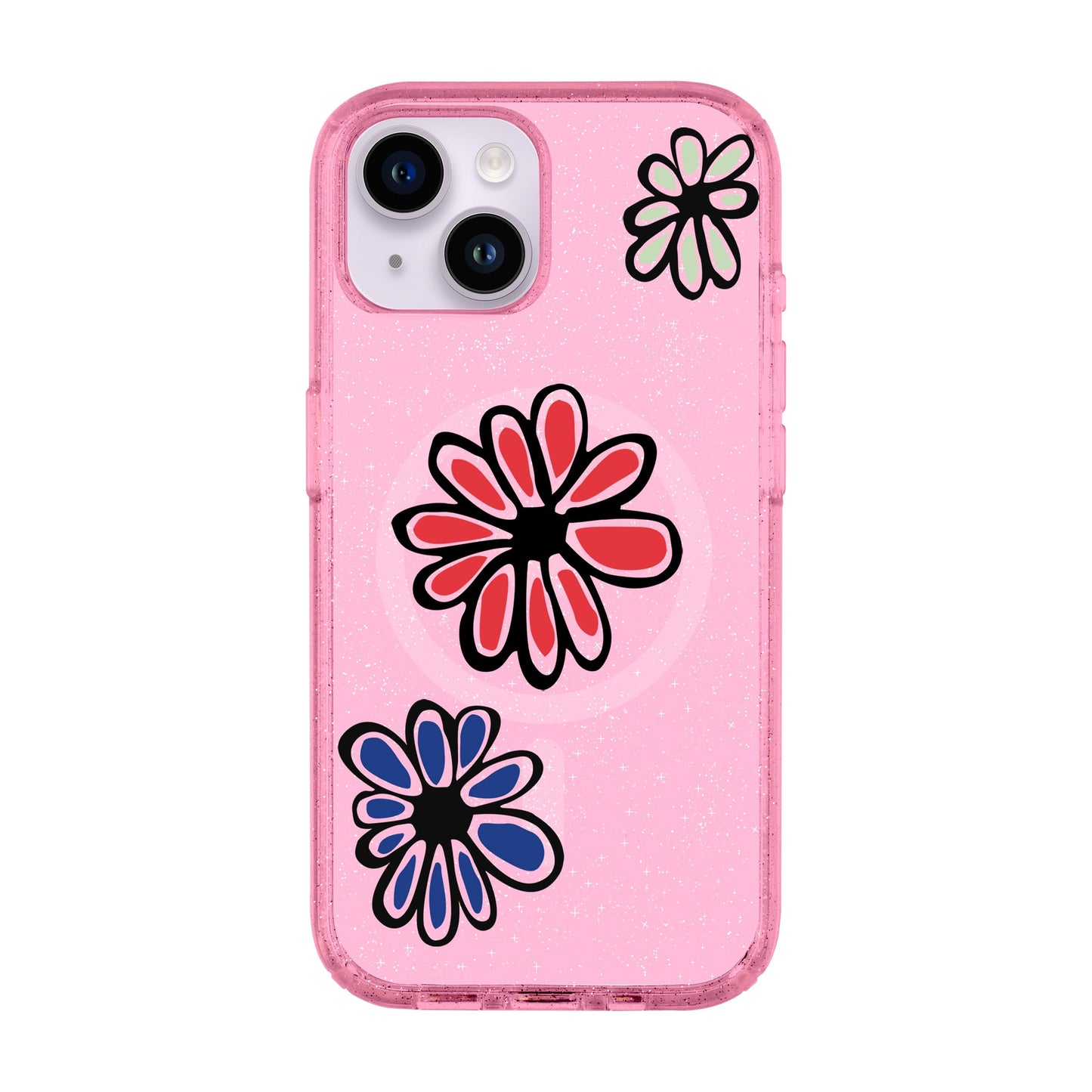 FLORIST-iPhone 13 Shiny Kılıf MagSafe Özellikli