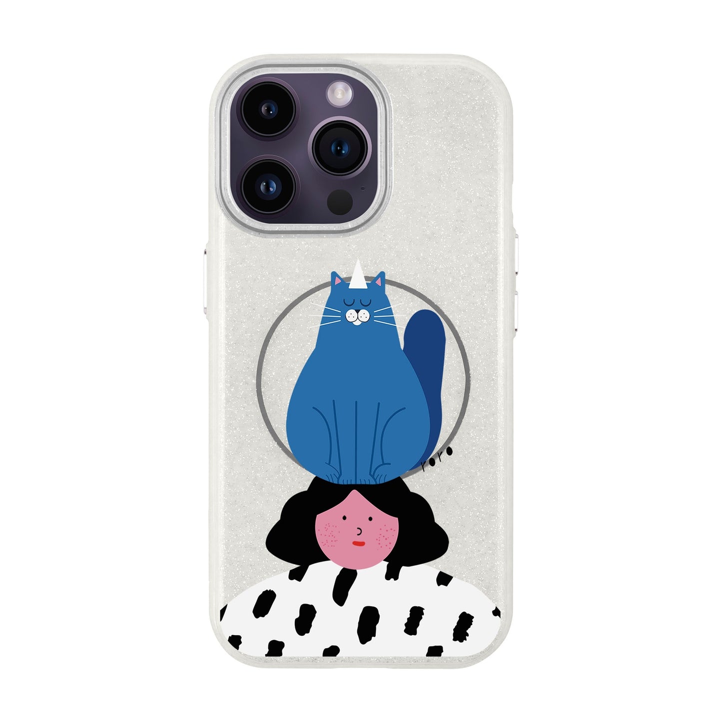 NAUGHTY CAT-iPhone 14 Pro Max Radiant Kılıf MagSafe Özellikli