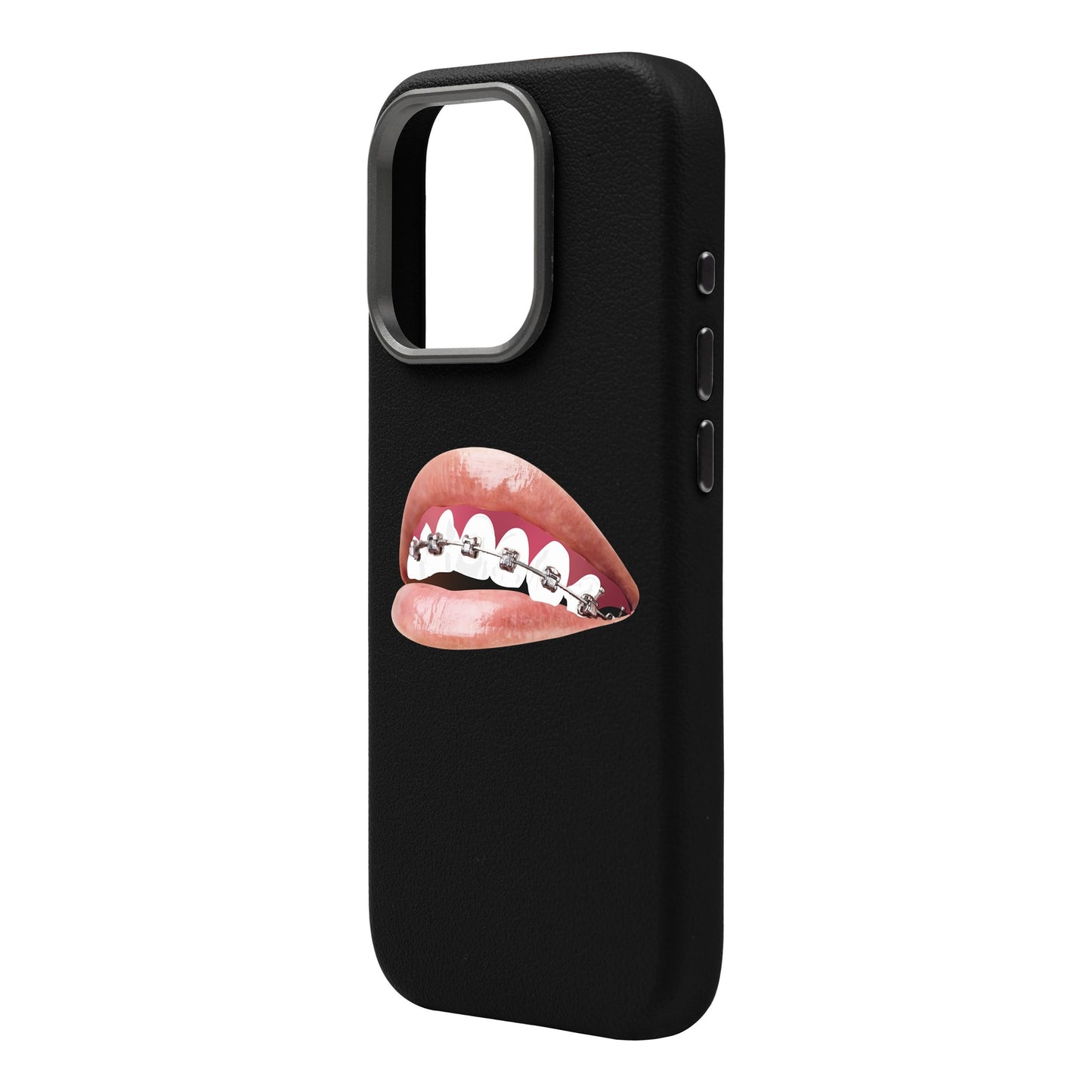 ORTHODONTIST-iPhone 16 Pro Max Leather Premium Kılıf MagSafe Özellikli