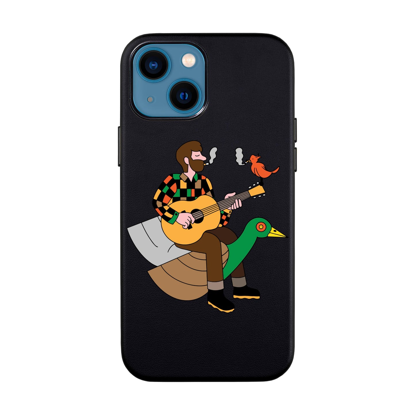 BIRDS OF A FEATHER-iPhone 14 Leather Kılıf