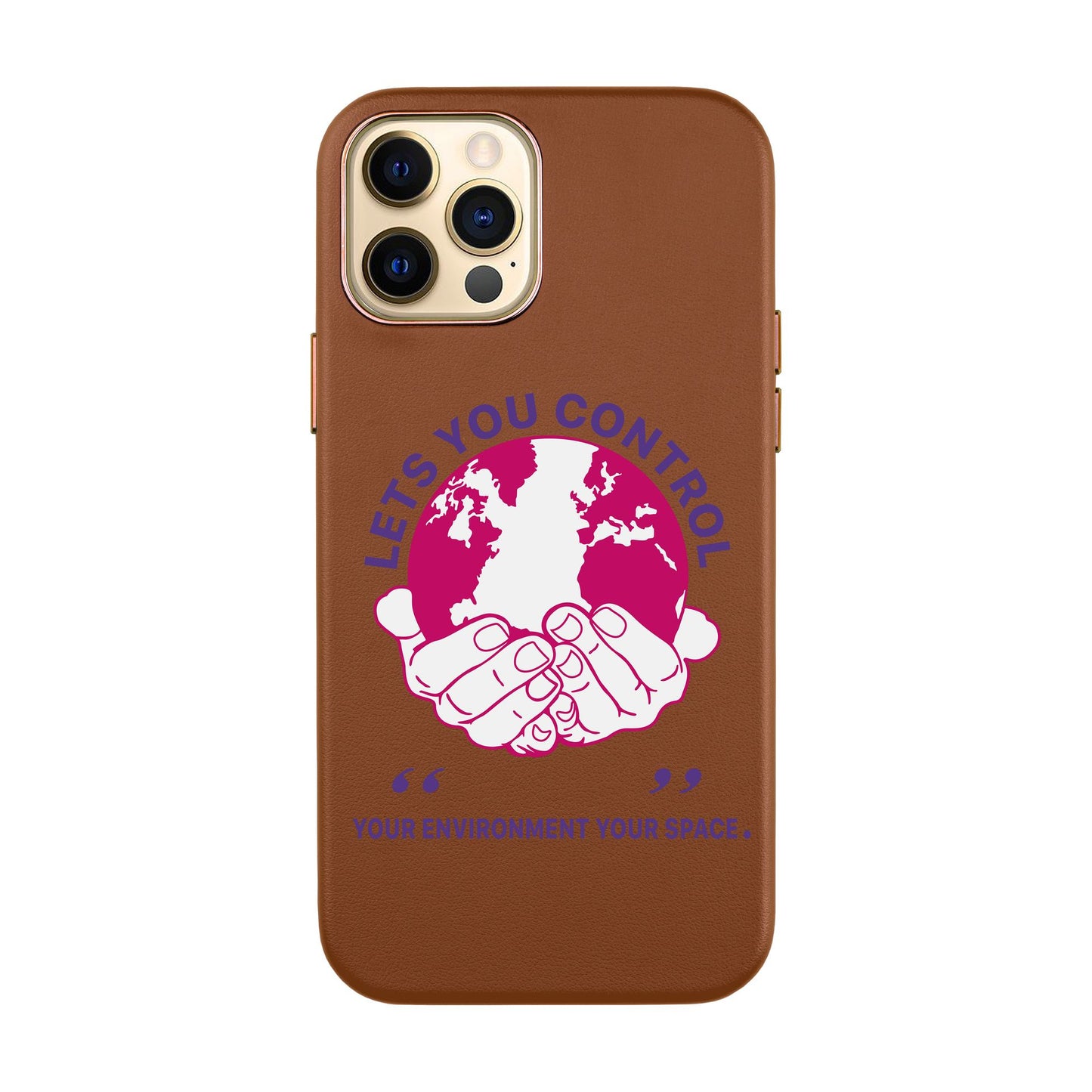 WORLD-iPhone XR Leather Kılıf