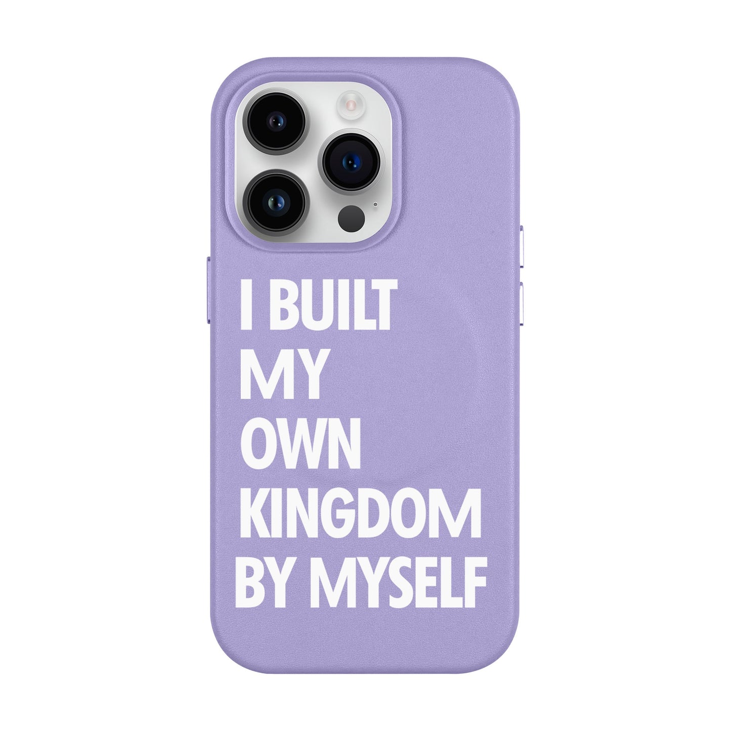 KINGDOM-iPhone 14 Pro Max Leather Kılıf MagSafe Özellikli