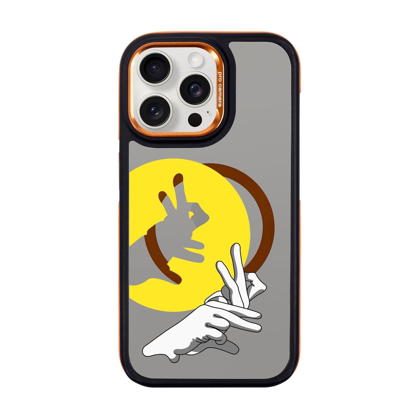 BUNNY-iPhone 15 Pro Max Dark Kılıf MagSafe Özellikli