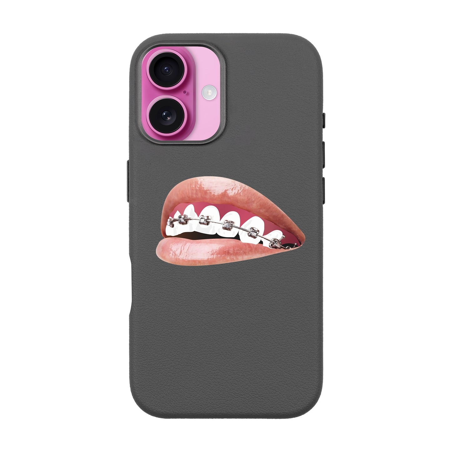 ORTHODONTIST-iPhone 16 Plus Leather Premium Kılıf MagSafe Özellikli