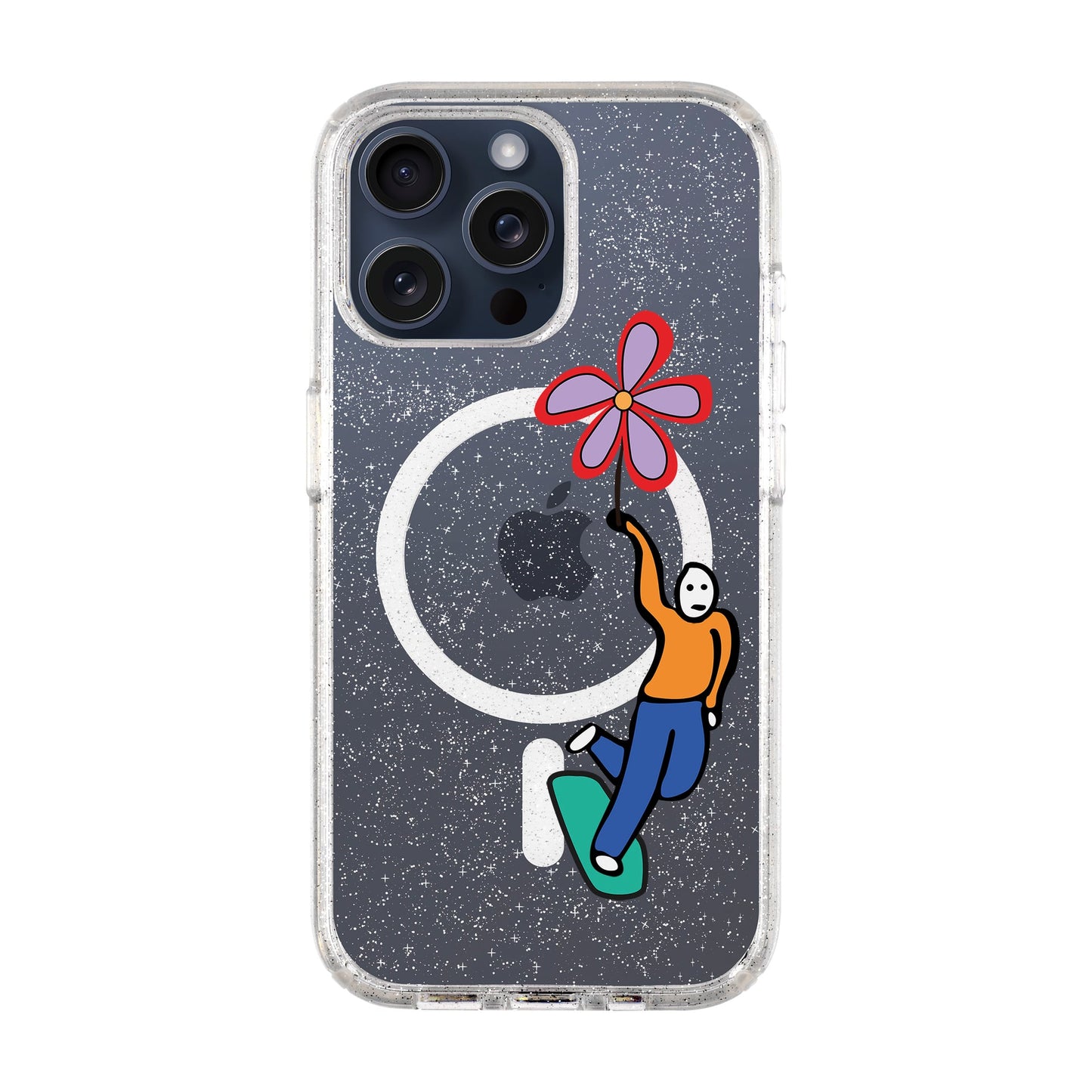 SKATEBOARDER-iPhone 15 Pro Max Shiny Kılıf MagSafe Özellikli