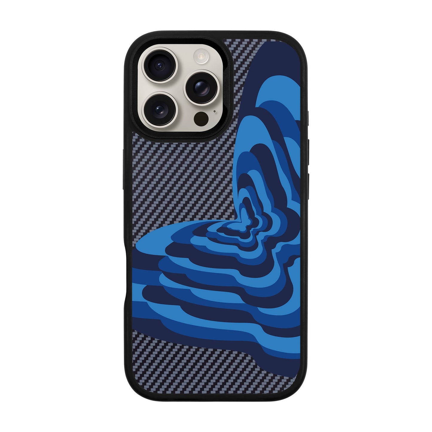BUTTERFLY-iPhone 16 Pro Max Plaid Kılıf MagSafe Özellikli