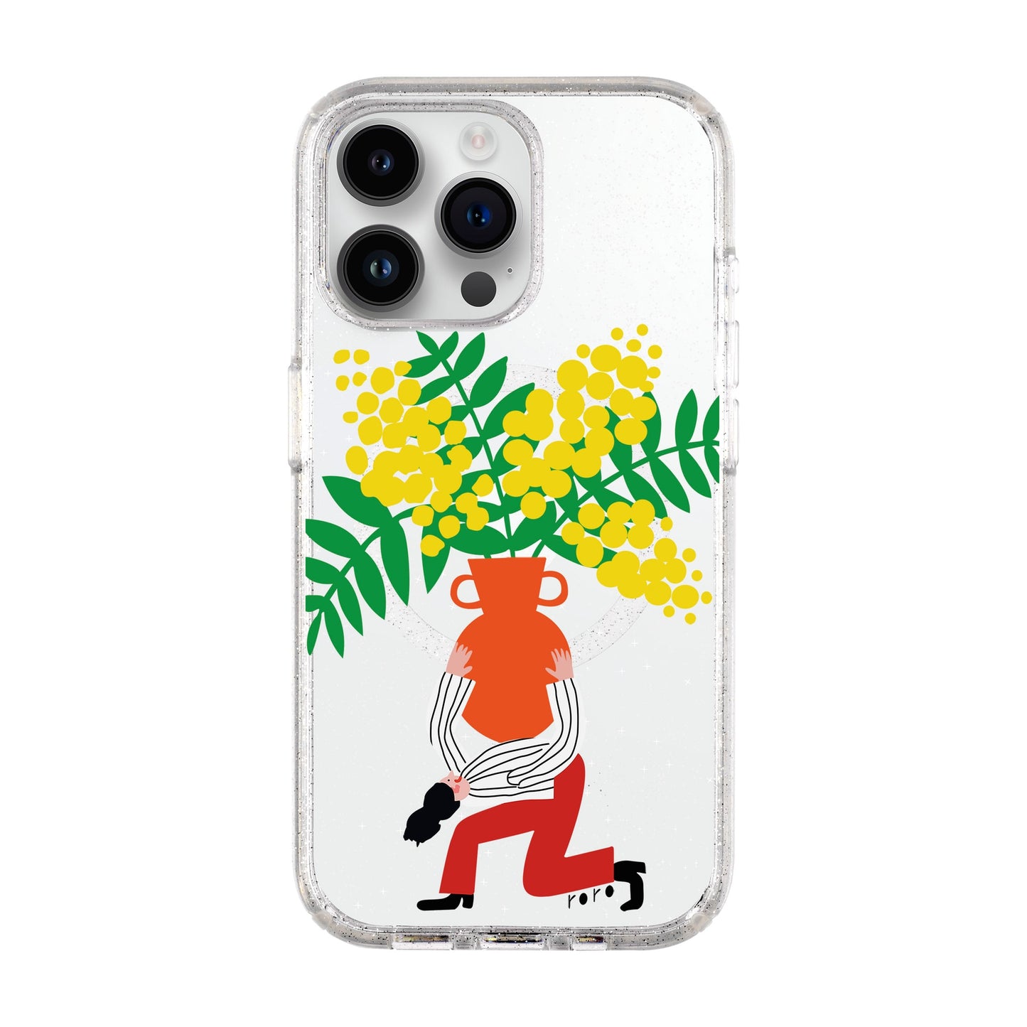 VASE-iPhone 14 Pro Max Shiny Kılıf MagSafe Özellikli