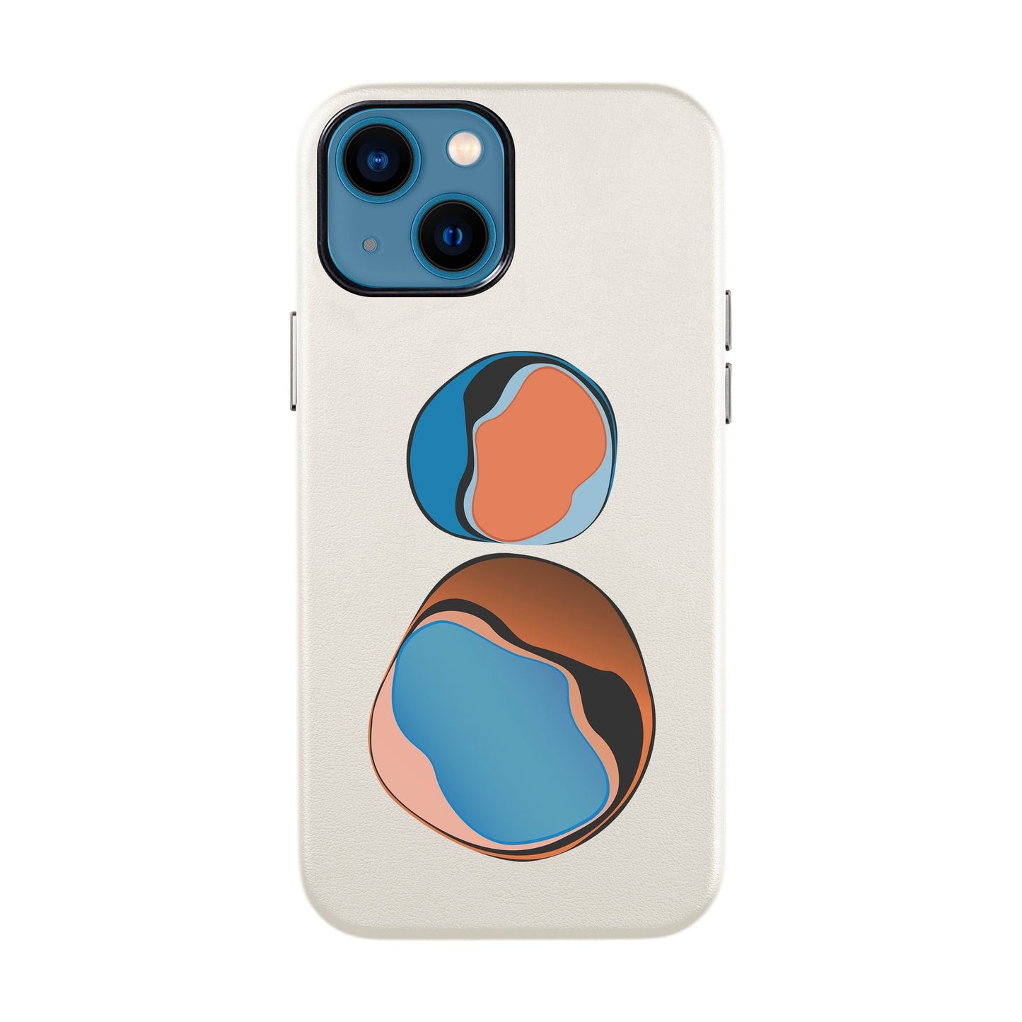 LOOKING FOR GEMS-iPhone 14 Leather Kılıf