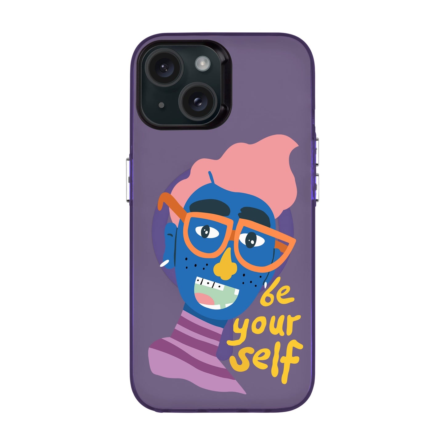 BE YOUR SELF-iPhone 15 Hold Kılıf MagSafe Özellikli