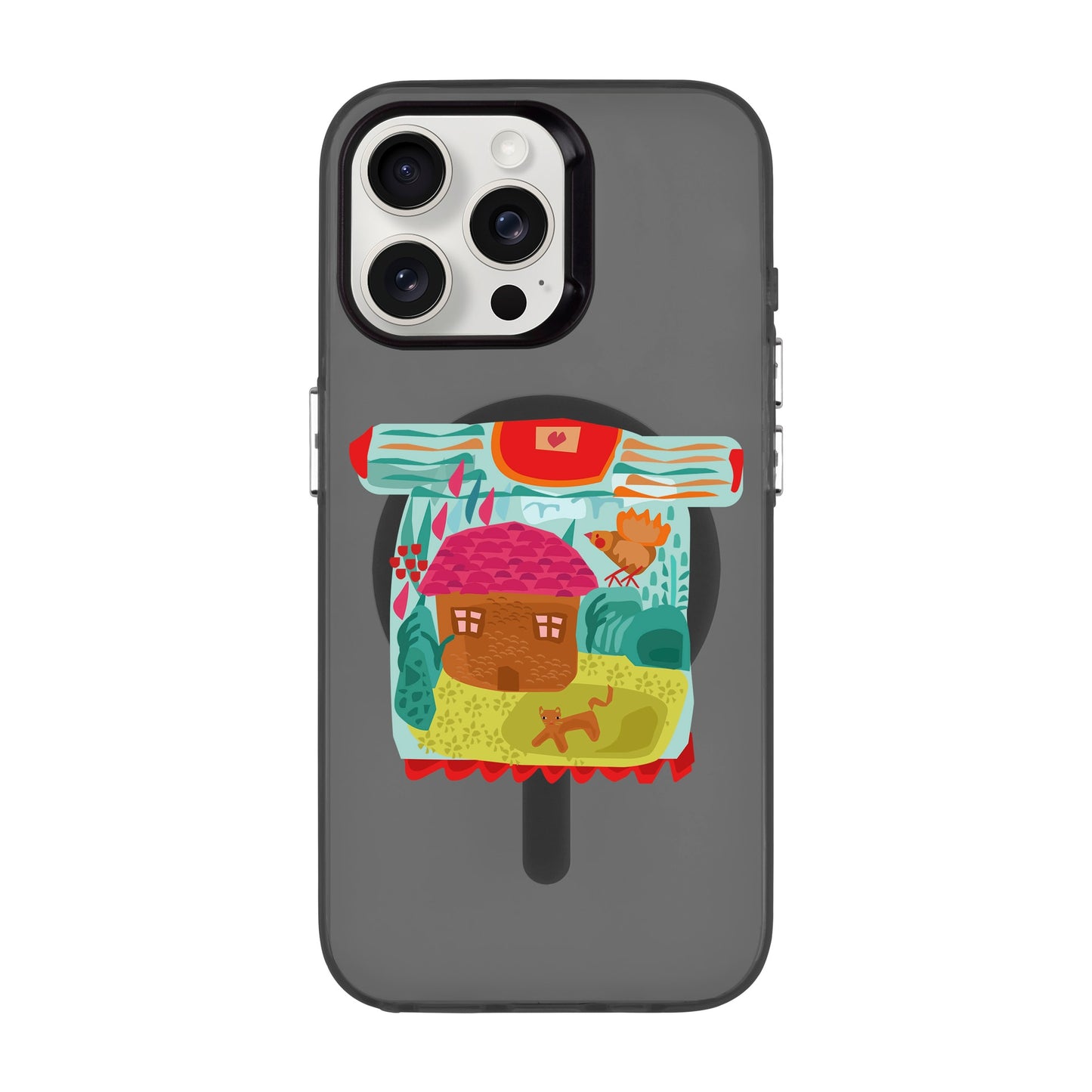 SİHİRLİ KAZAK-iPhone 15 Pro Max Hold Kılıf MagSafe Özellikli