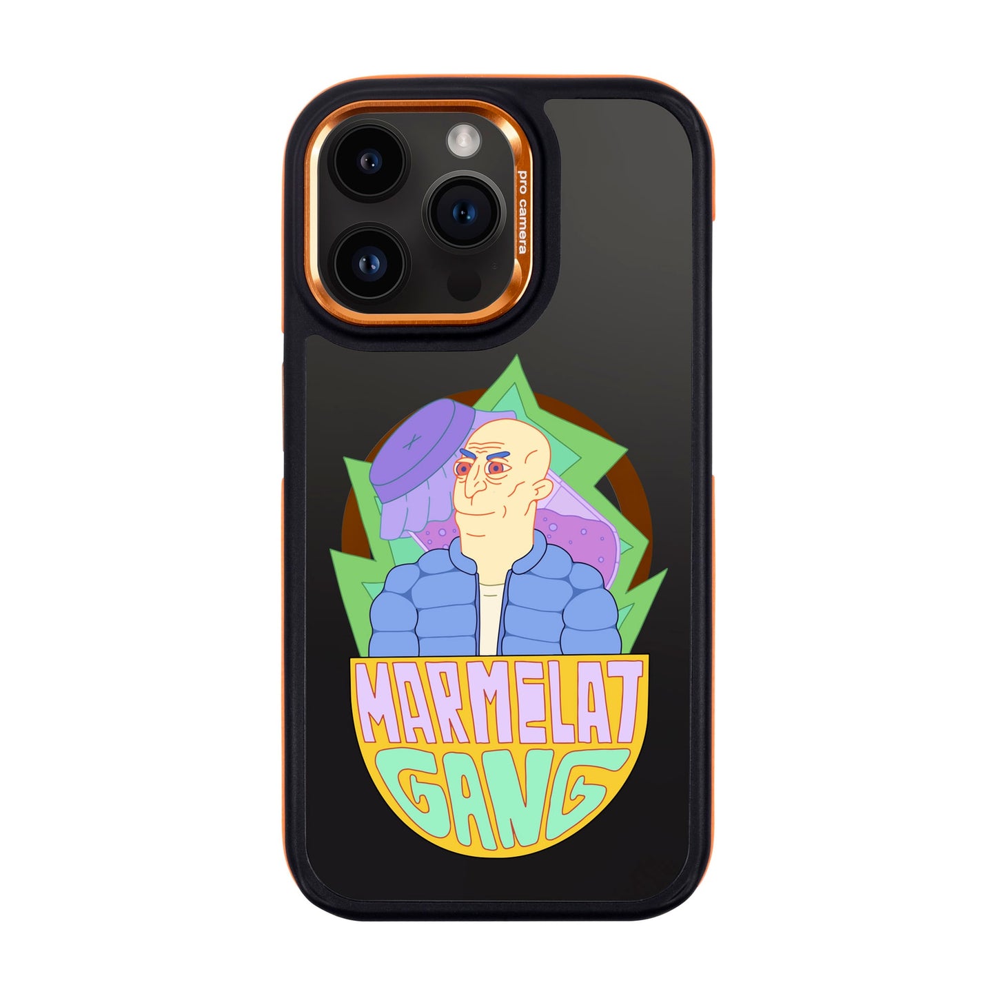 MARMELAT GANG-iPhone 14 Pro Max Dark Kılıf MagSafe Özellikli