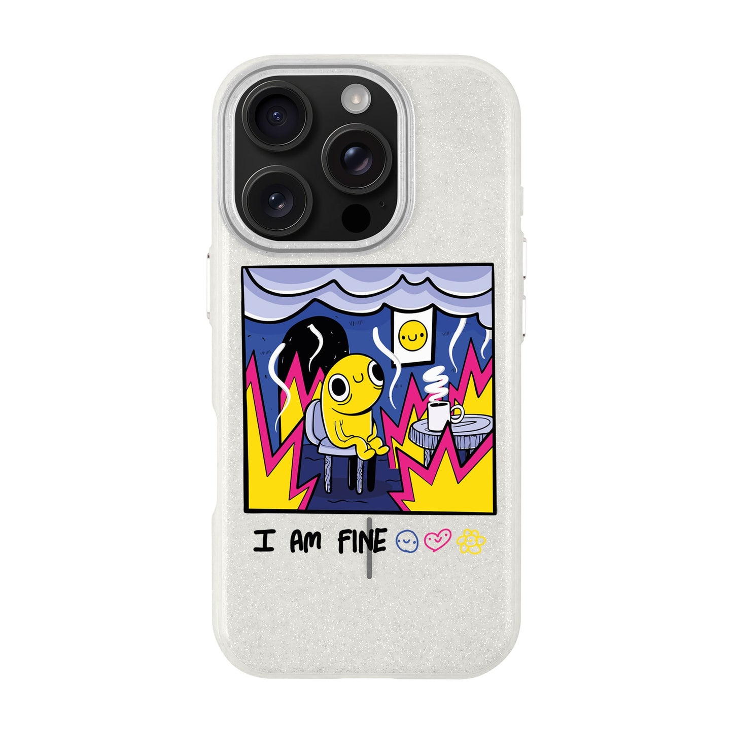 I AM FINE-iPhone 16 Pro Radiant Kılıf MagSafe Özellikli
