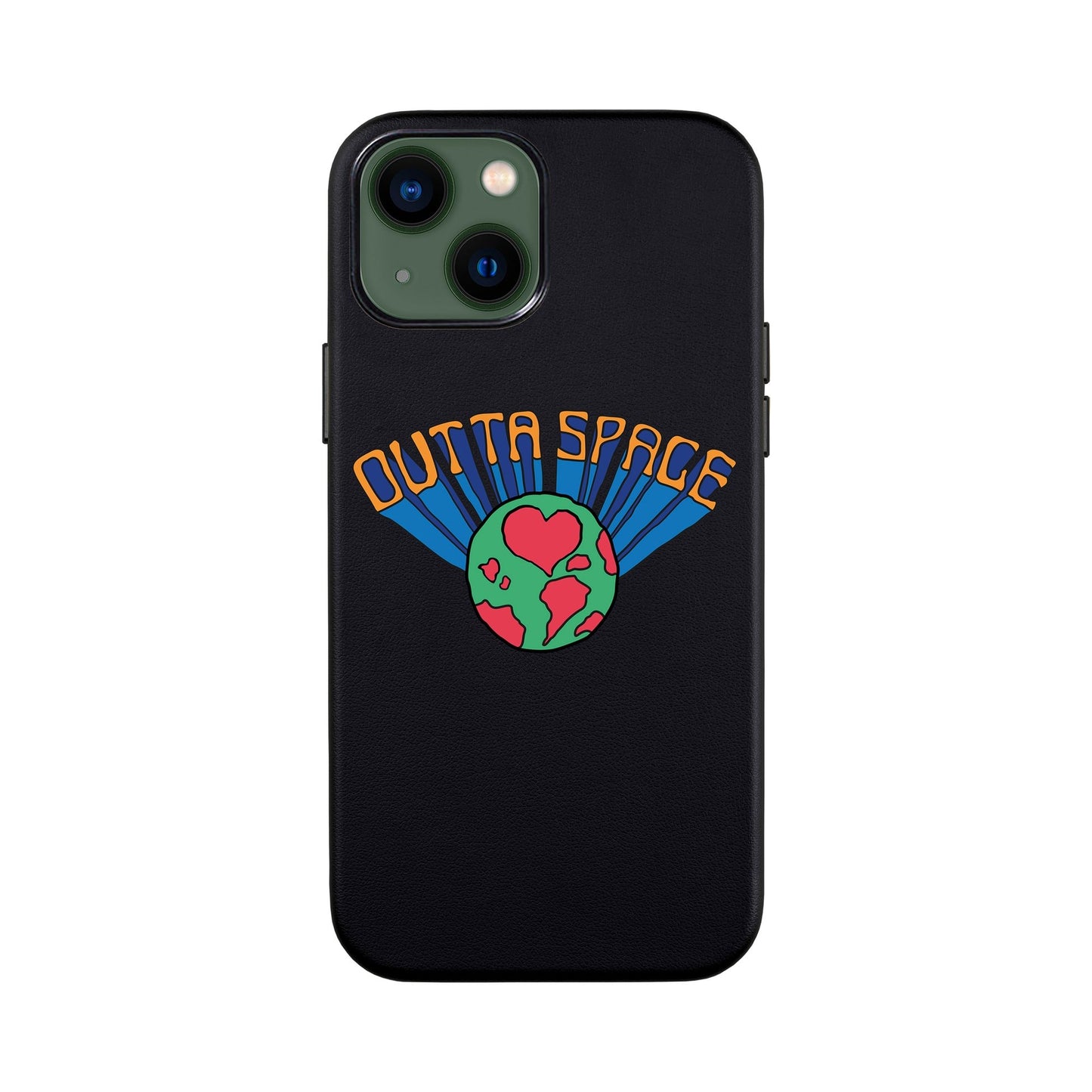 SPACE-iPhone 14 Leather Kılıf
