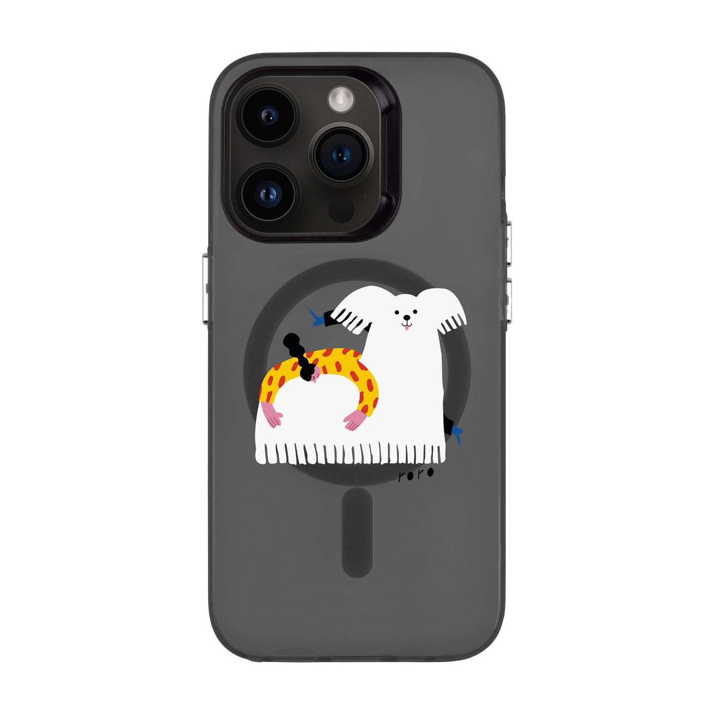 FANCY DOG-iPhone 14 Pro Hold Kılıf MagSafe Özellikli