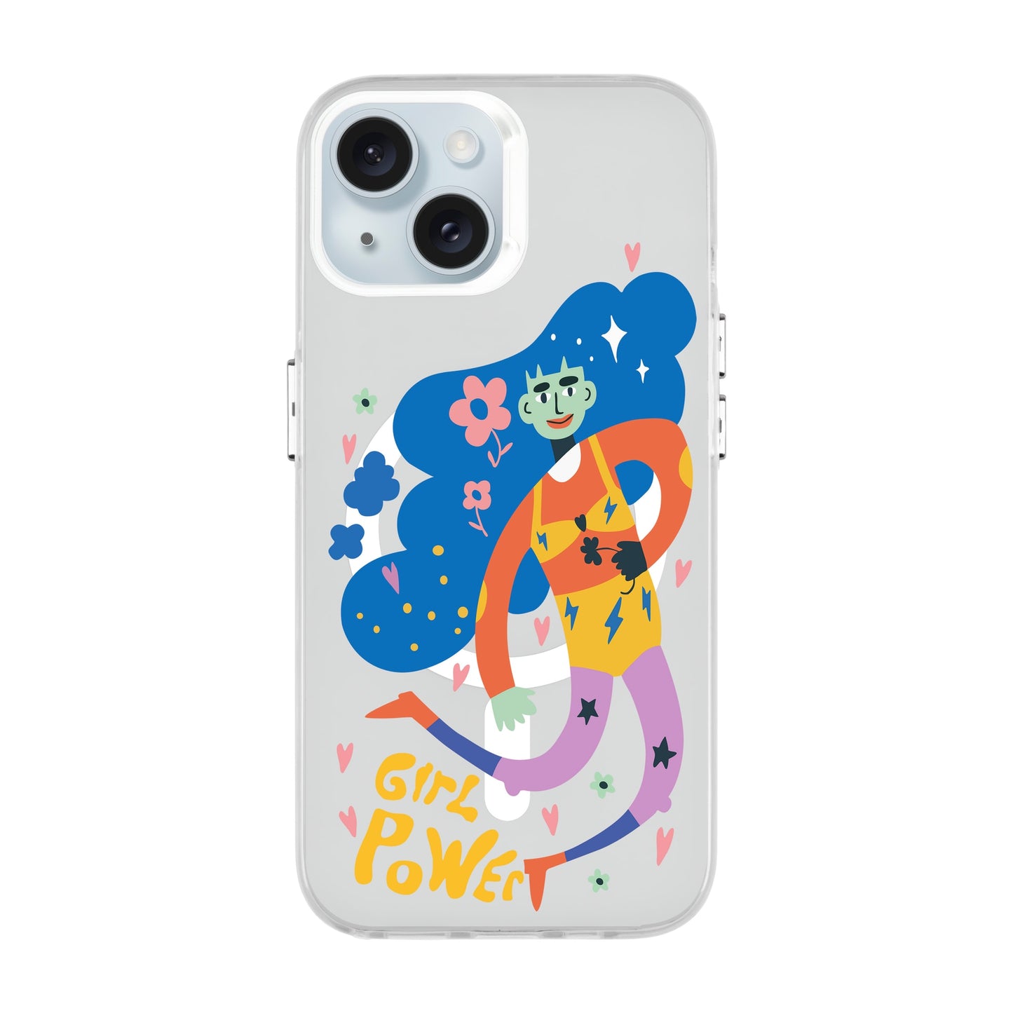 GIRL POWER-iPhone 15 Hold Kılıf MagSafe Özellikli
