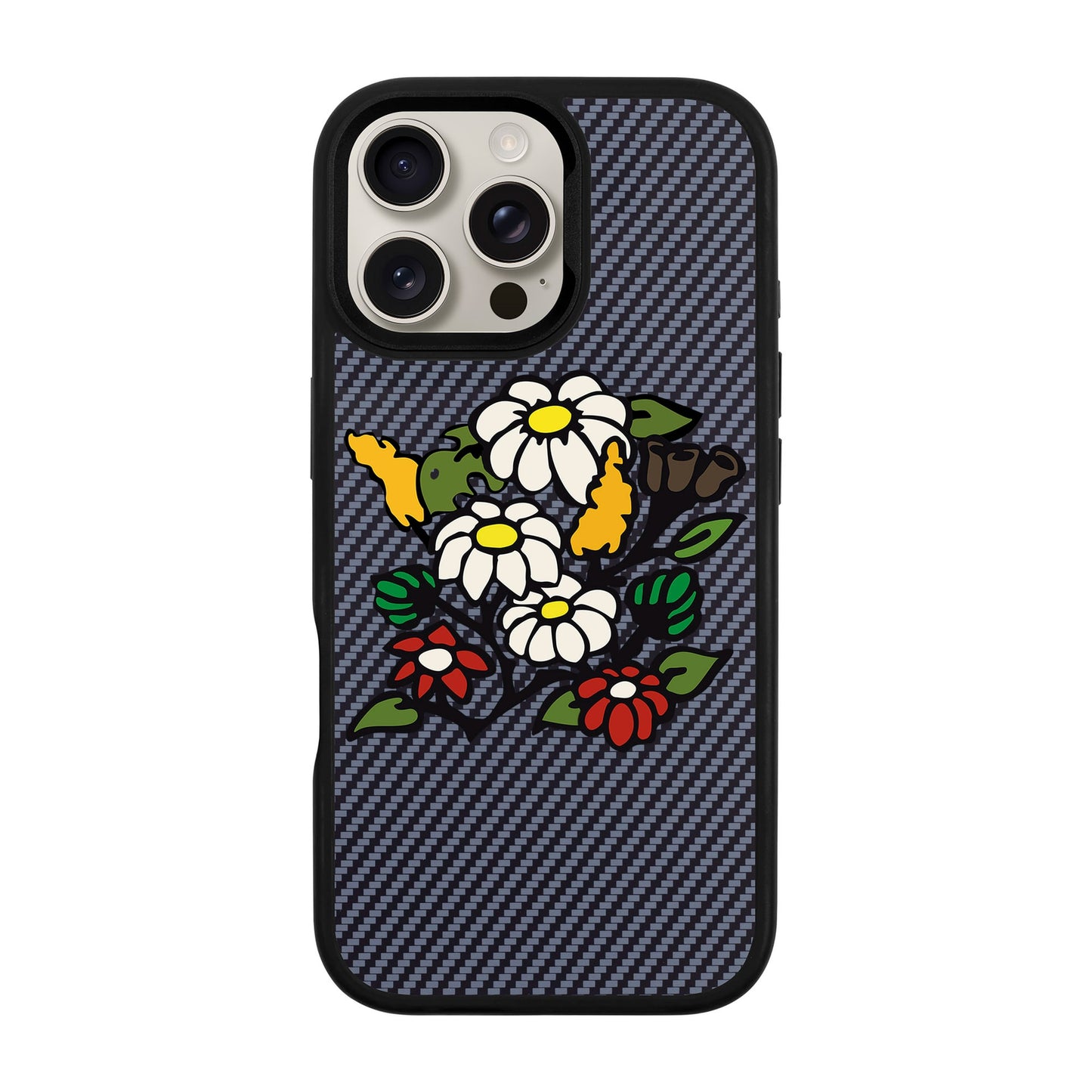 BUNDLE-iPhone 16 Pro Max Plaid Kılıf MagSafe Özellikli