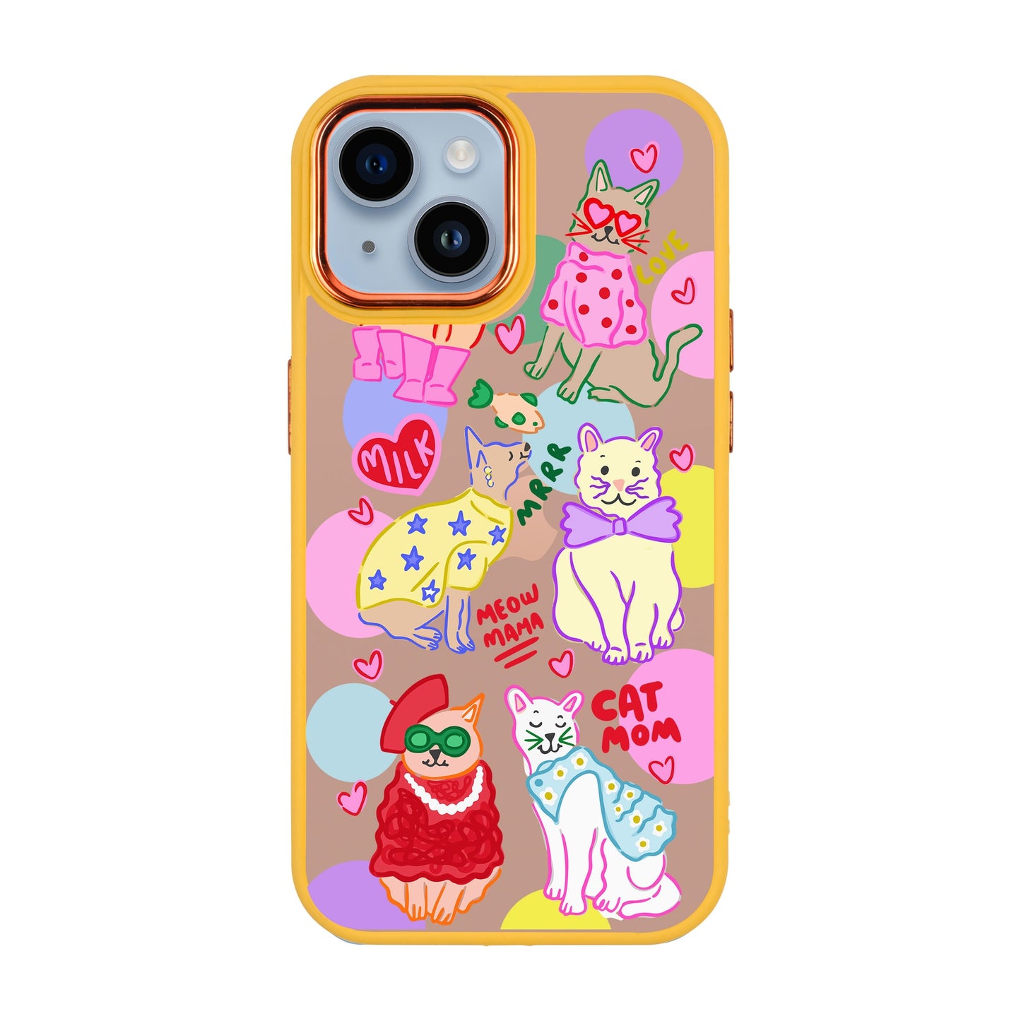 CAT MOM-iPhone 14 Plus Proof Kılıf