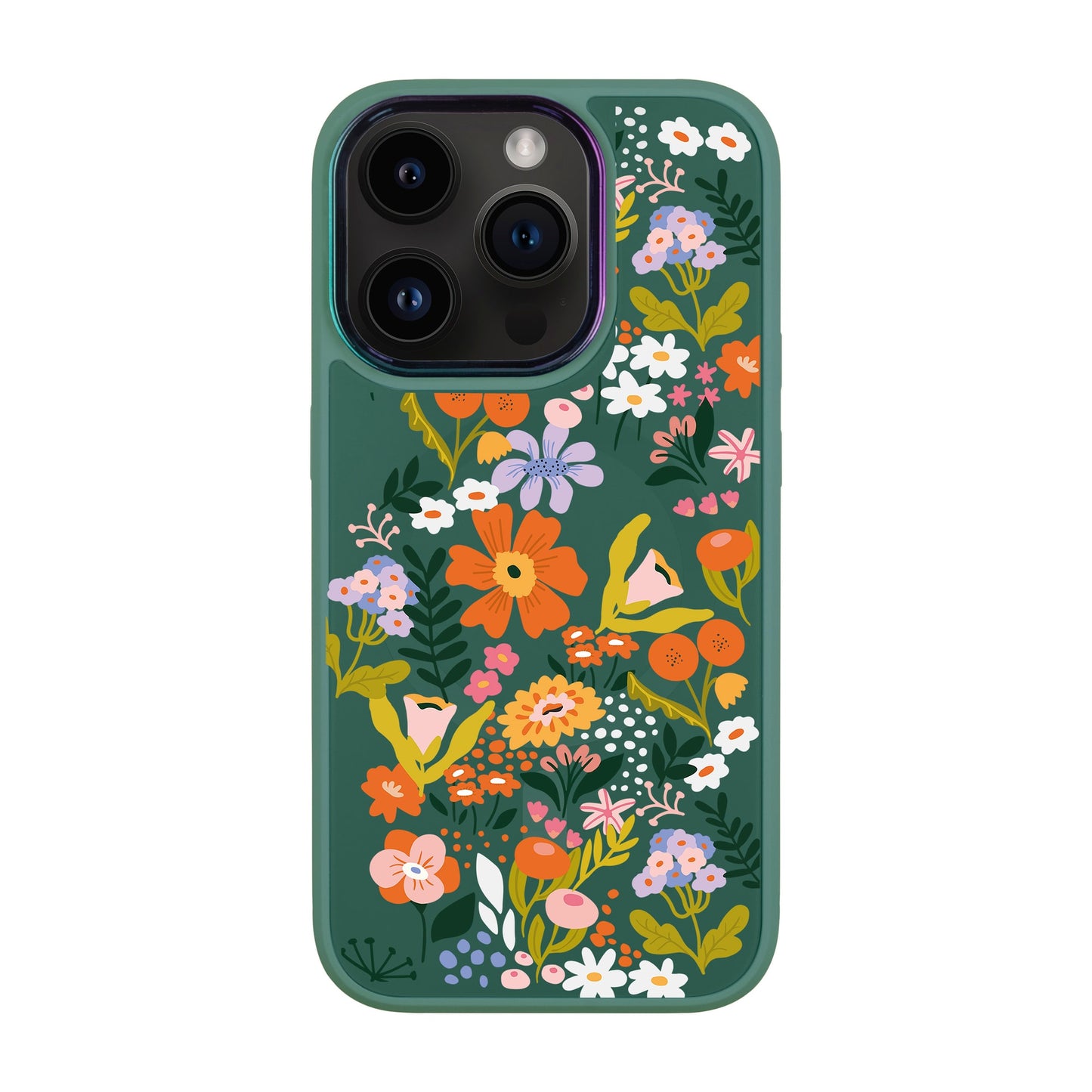 FLOWER-iPhone 13 Pro Vigor Kılıf MagSafe Özellikli
